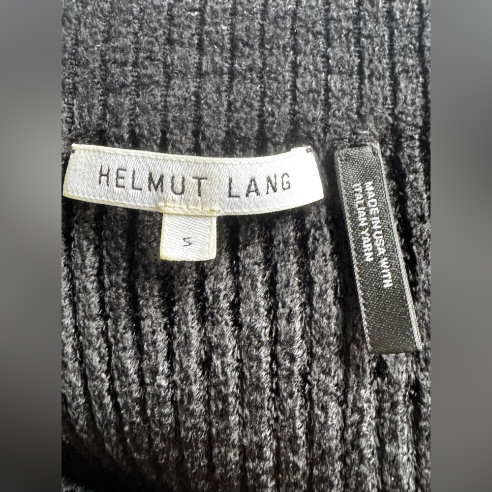 HELMUT LANG Off-the-Shoulder Seamless Fitted rib
Knit dress - Picture 5 of 5